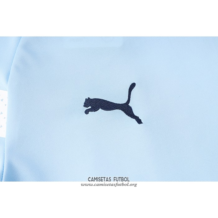 Chandal del Manchester City Manga Corta 2022/2023 Azul - Pantalon Corto